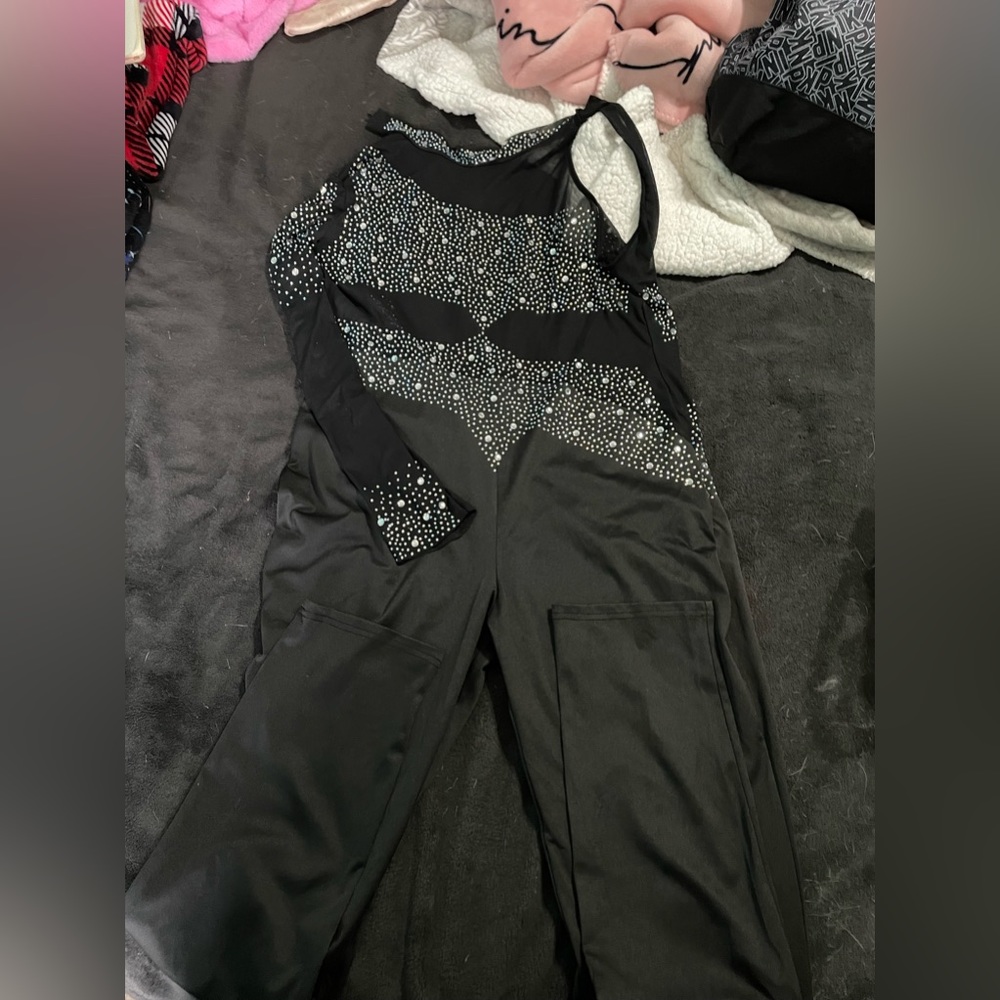 Jumpsuit rhinestones New Never worn!